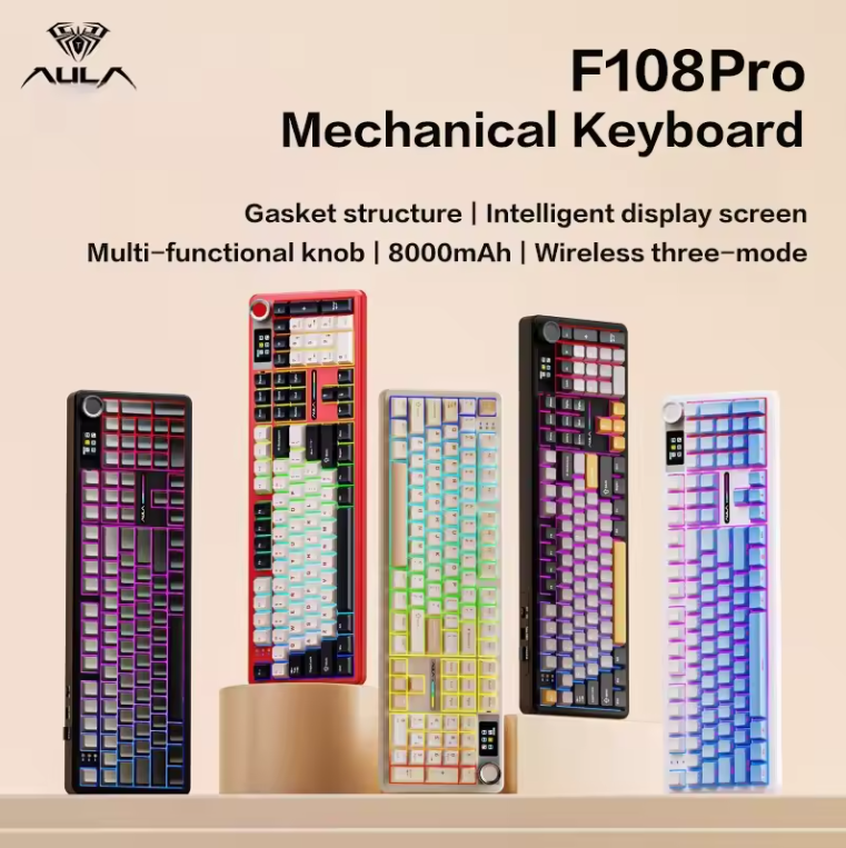 Keyboard AULA F108 Pro