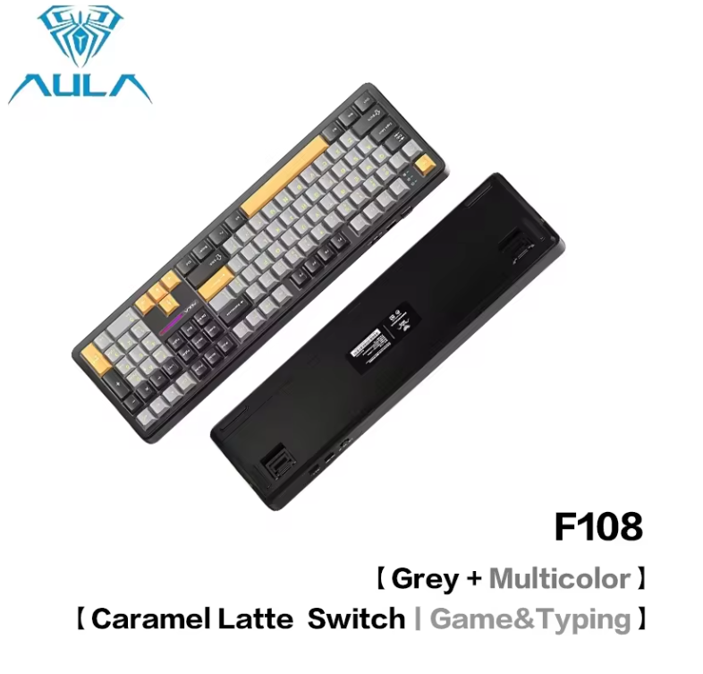 Keyboard AULA F108 Pro
