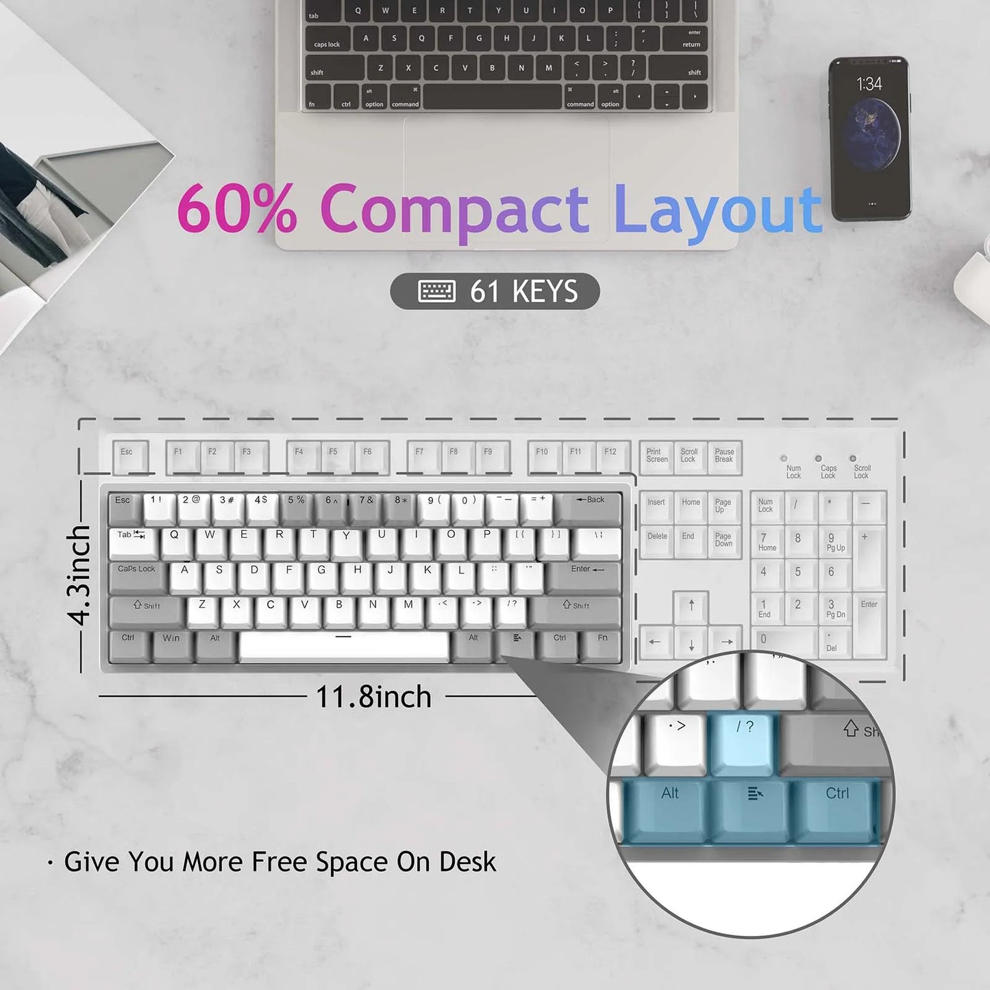 Keyboard AULA F3261