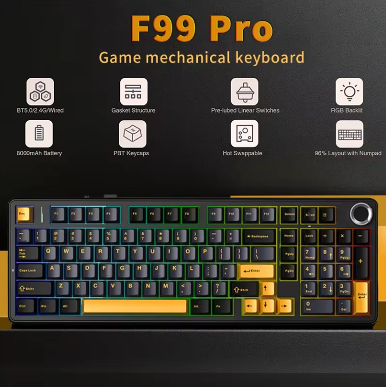 Keyboard AULA F99 Pro