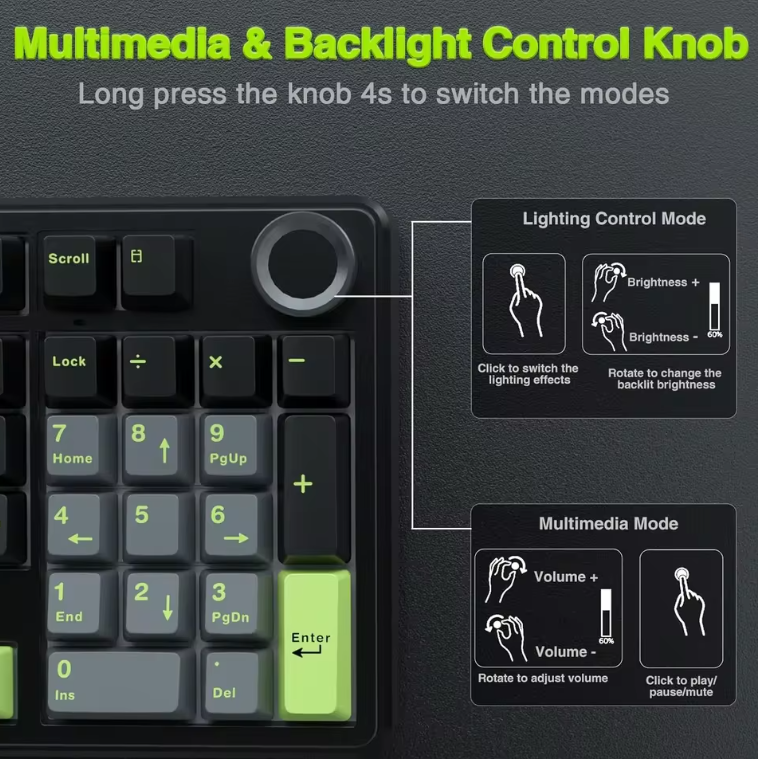 Keyboard AULA F99 Pro