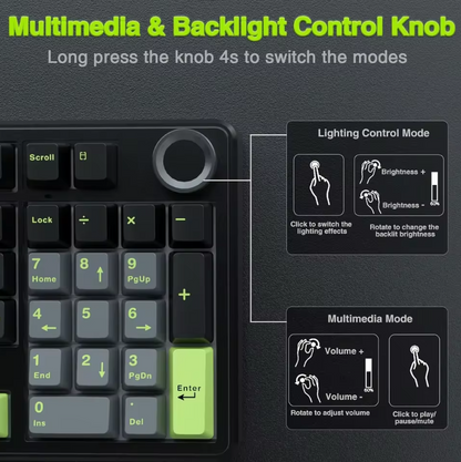 Keyboard AULA F99 Pro