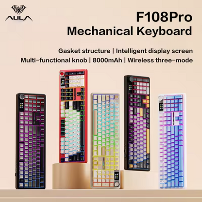 Keyboard AULA F108 Pro