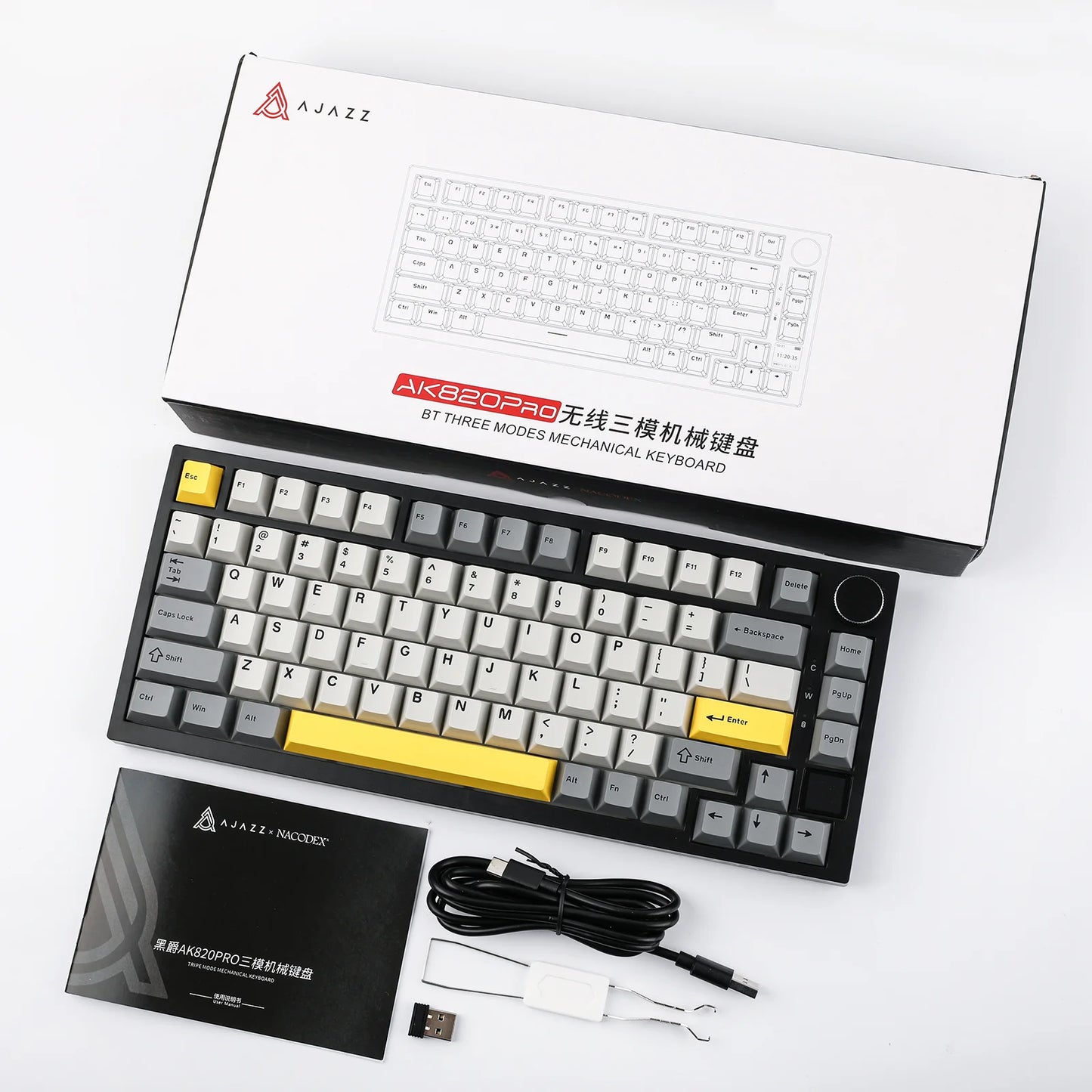 Keyboard Ajazz AK820 Pro