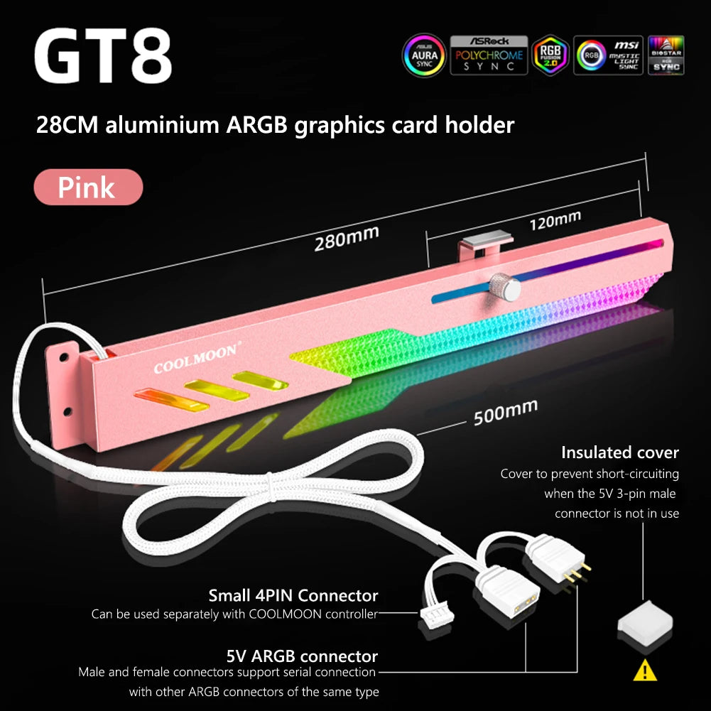 RGB GPU Stand