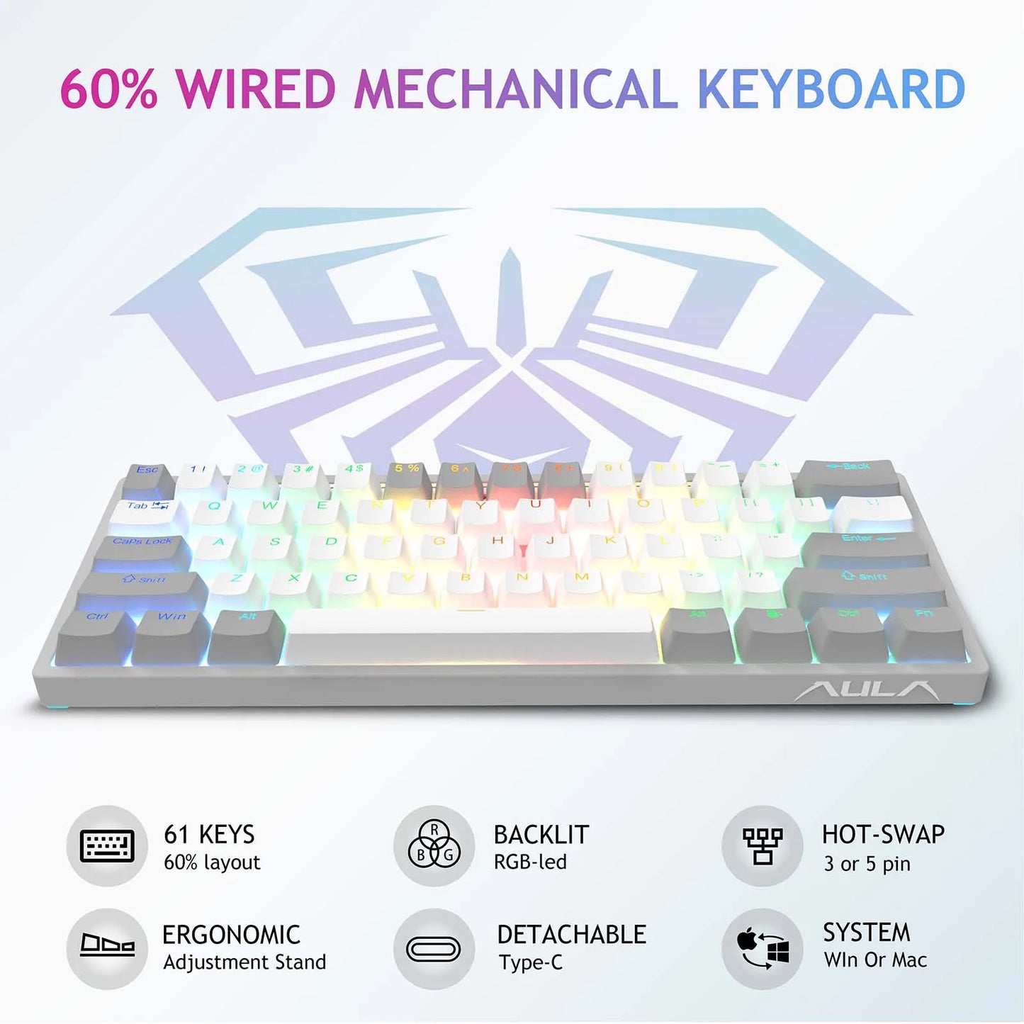 Keyboard AULA F3261
