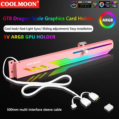 RGB GPU Stand