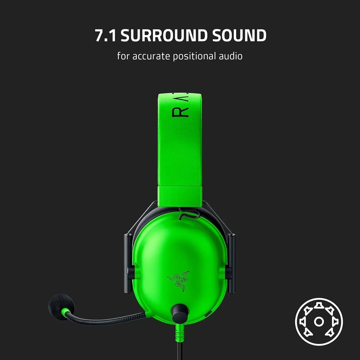 Headset Razer BlackShark V2