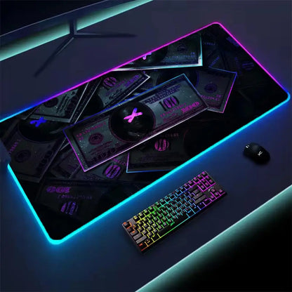 RGB Dollar Mouse Pad