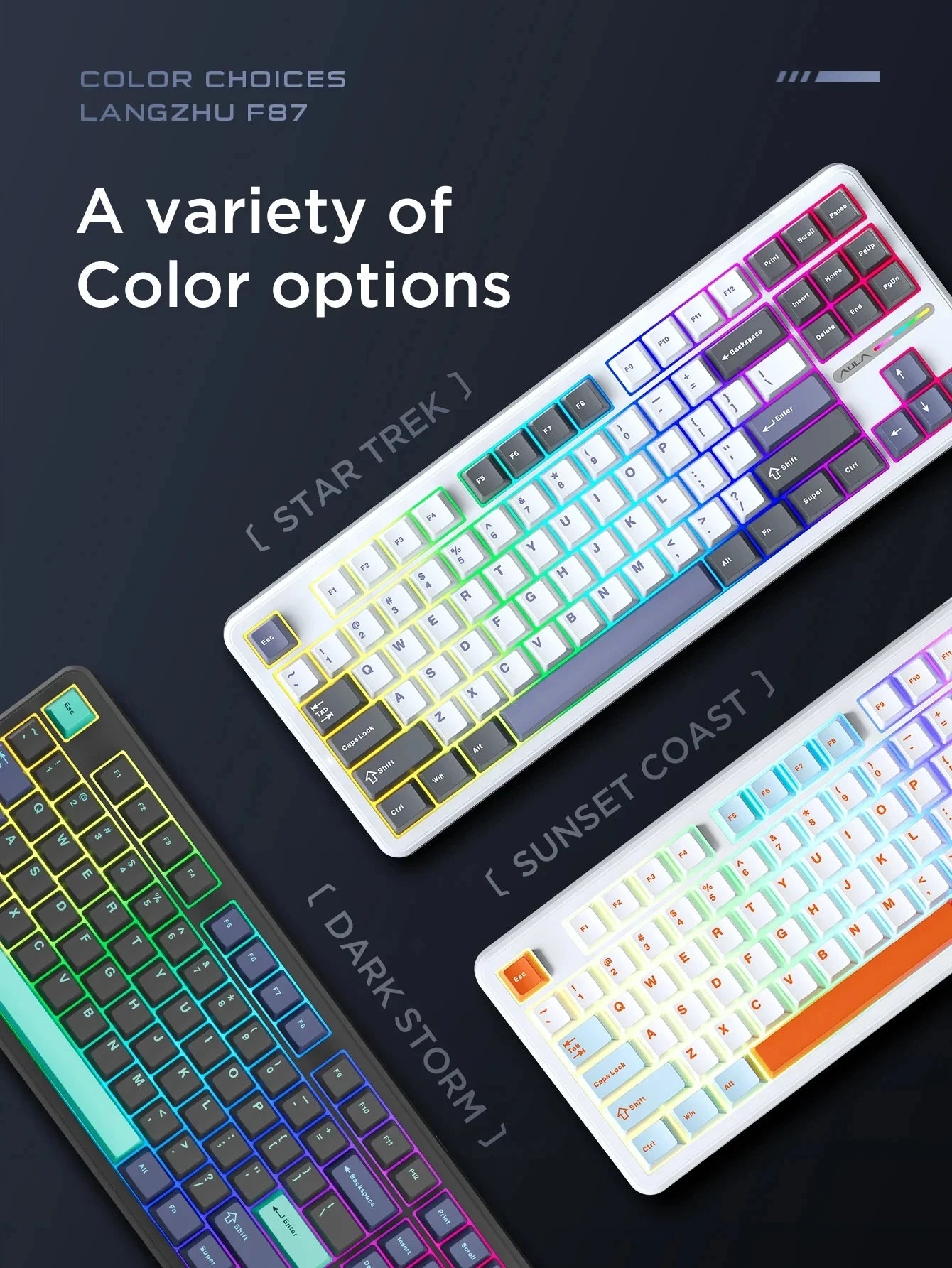 Keyboard AULA F87