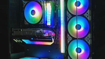 RGB GPU Stand
