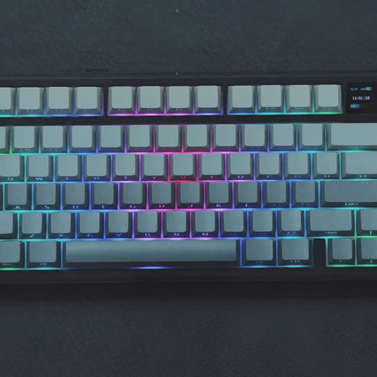 Aula F75 MAX wireless mechanical keyboard with hot-swappable switches and PBT keycaps